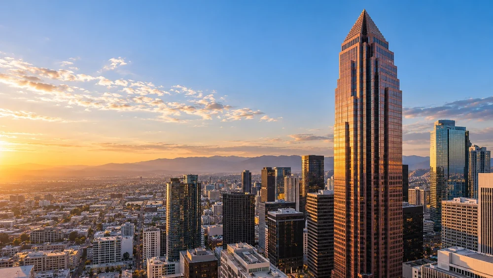 Bank of America Plaza in Los Angeles