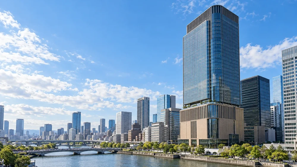Nakanoshima Festival Tower West in Osaka